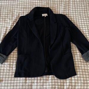 Skies Are Blue Black Women's Blazer